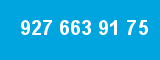 927 663 91 75 927 663 91 75